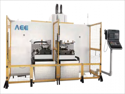 Double Worktable C-type Friction Stir Welding Machine